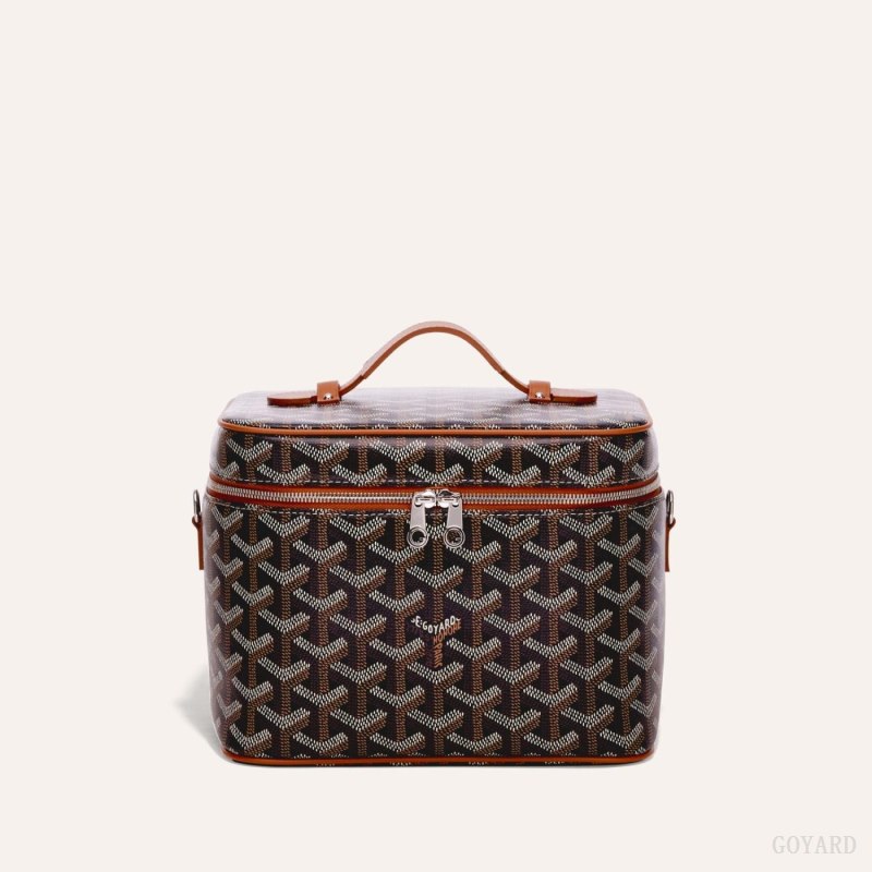 Goyard MUSE VANITY CASE Skulderveske Svarte Brune | GY-FQZ0929