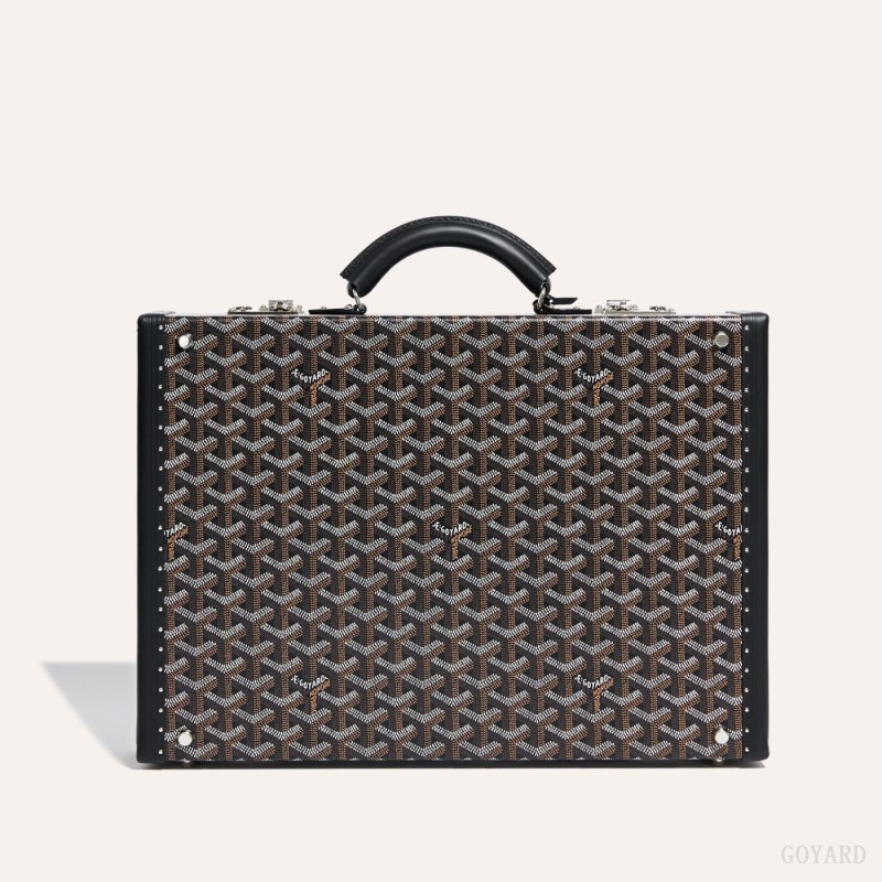 Goyard Manoir PM Document Case Bagasjepose Svarte | GY-CEH5337