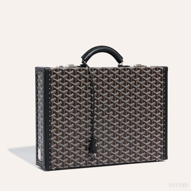 Goyard Manoir PM Document Case Bagasjepose Svarte | GY-CEH5337
