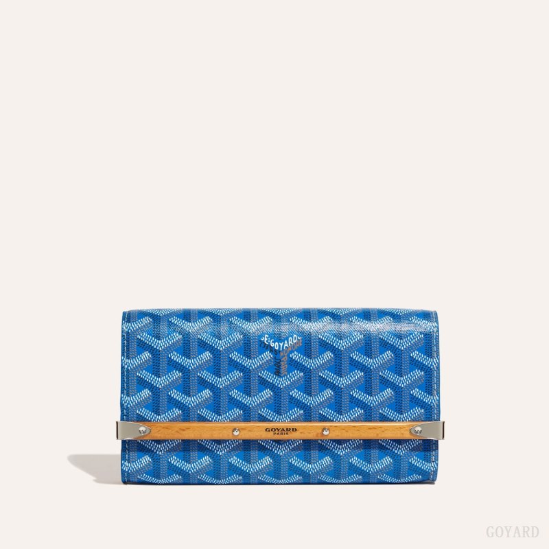 Goyard Monte-Carlo Mini Case Etui Veske Blå | GY-SFB9083