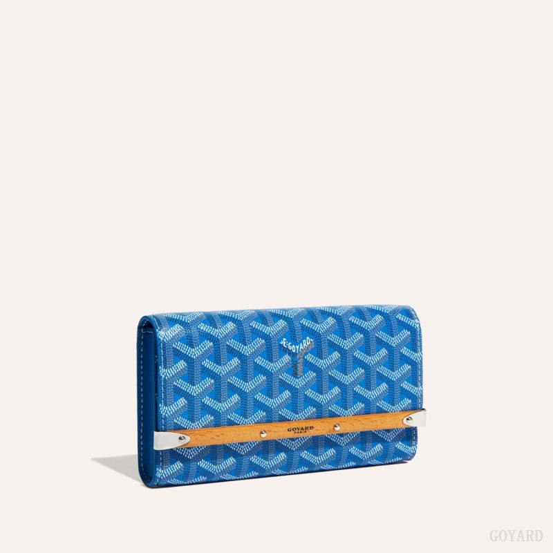 Goyard Monte-Carlo Mini Case Etui Veske Blå | GY-SFB9083