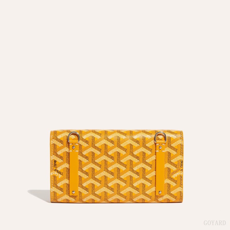 Goyard Monte-Carlo Mini Case Etui Veske Gul | GY-JDB1111