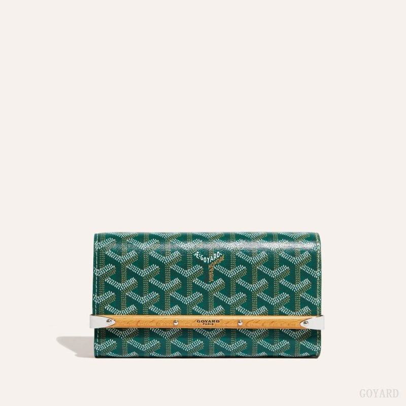 Goyard Monte-Carlo Mini Case Etui Veske Grønn | GY-WCY8816