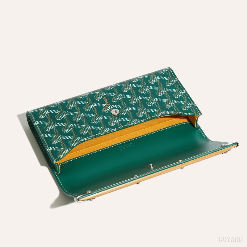 Goyard Monte-Carlo Mini Case Etui Veske Grønn | GY-WCY8816
