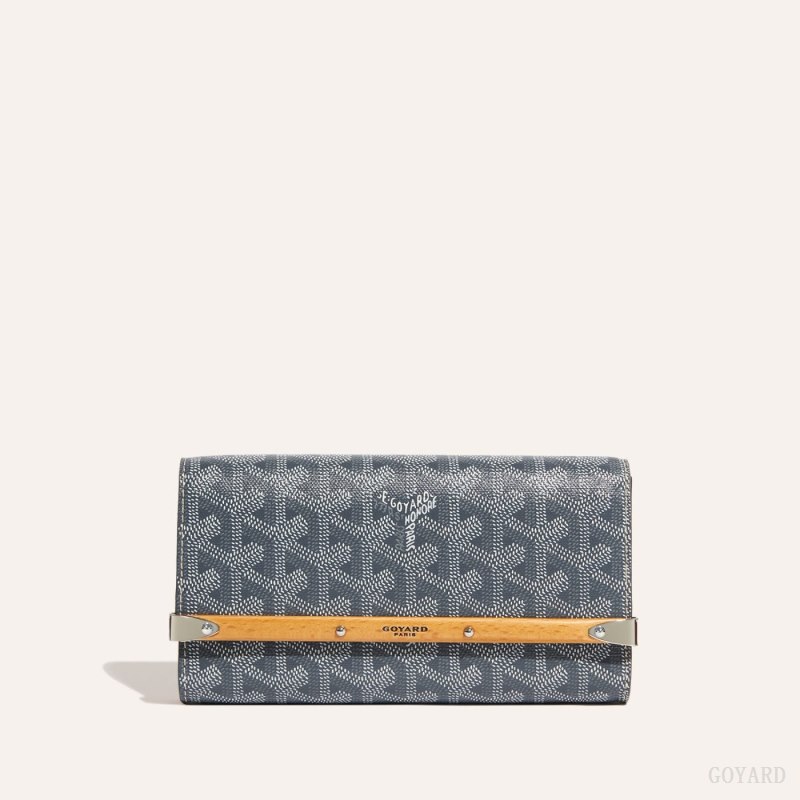 Goyard Monte-Carlo Mini Case Etui Veske Grå | GY-ZAG5673