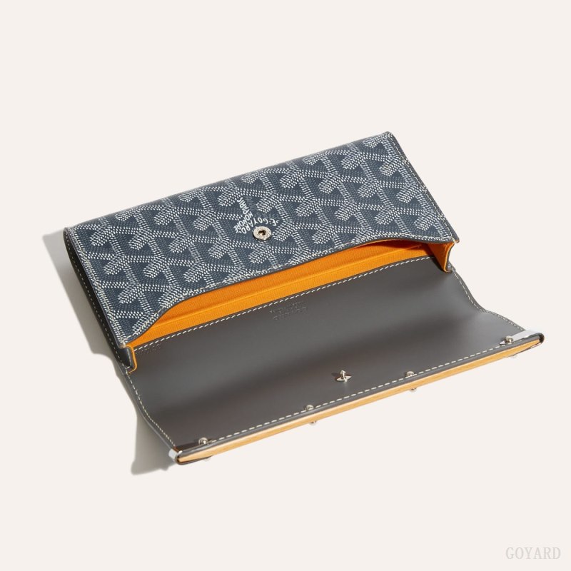 Goyard Monte-Carlo Mini Case Etui Veske Grå | GY-ZAG5673