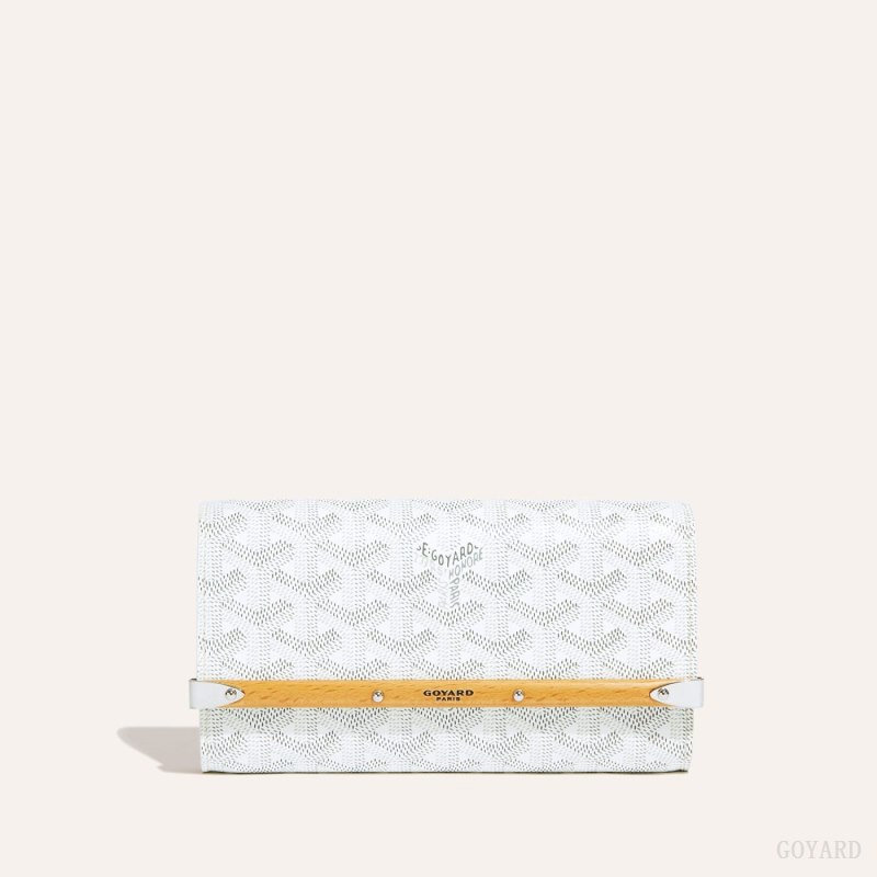 Goyard Monte-Carlo Mini Case Etui Veske Hvite | GY-JNF6582