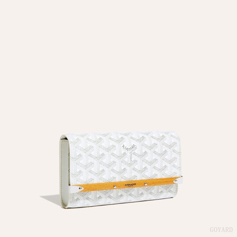 Goyard Monte-Carlo Mini Case Etui Veske Hvite | GY-JNF6582