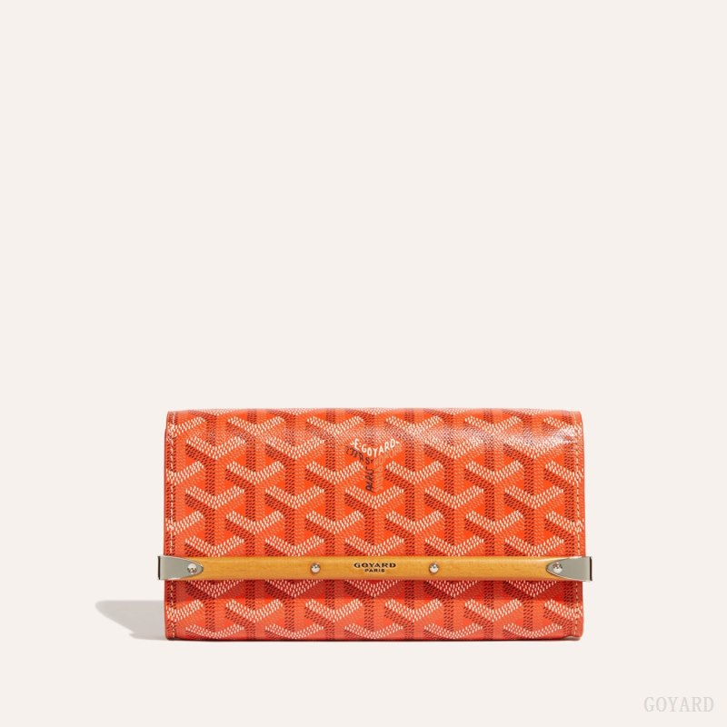 Goyard Monte-Carlo Mini Case Etui Veske Oransje | GY-QFB4058