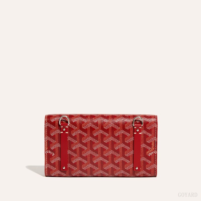 Goyard Monte-Carlo Mini Case Etui Veske Rød | GY-TDK7146