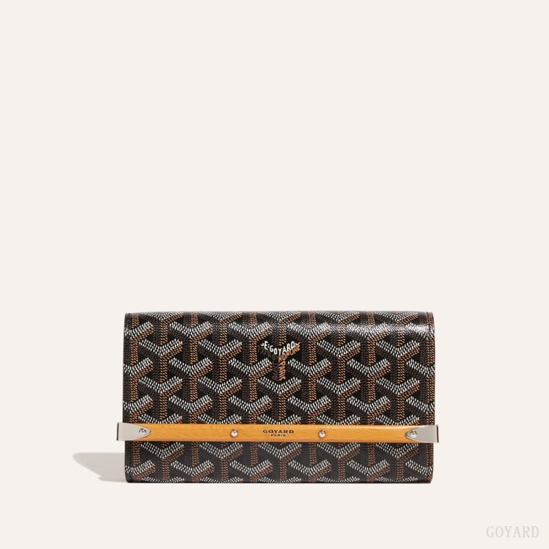 Goyard Monte-Carlo Mini Case Etui Veske Svarte | GY-NID7403