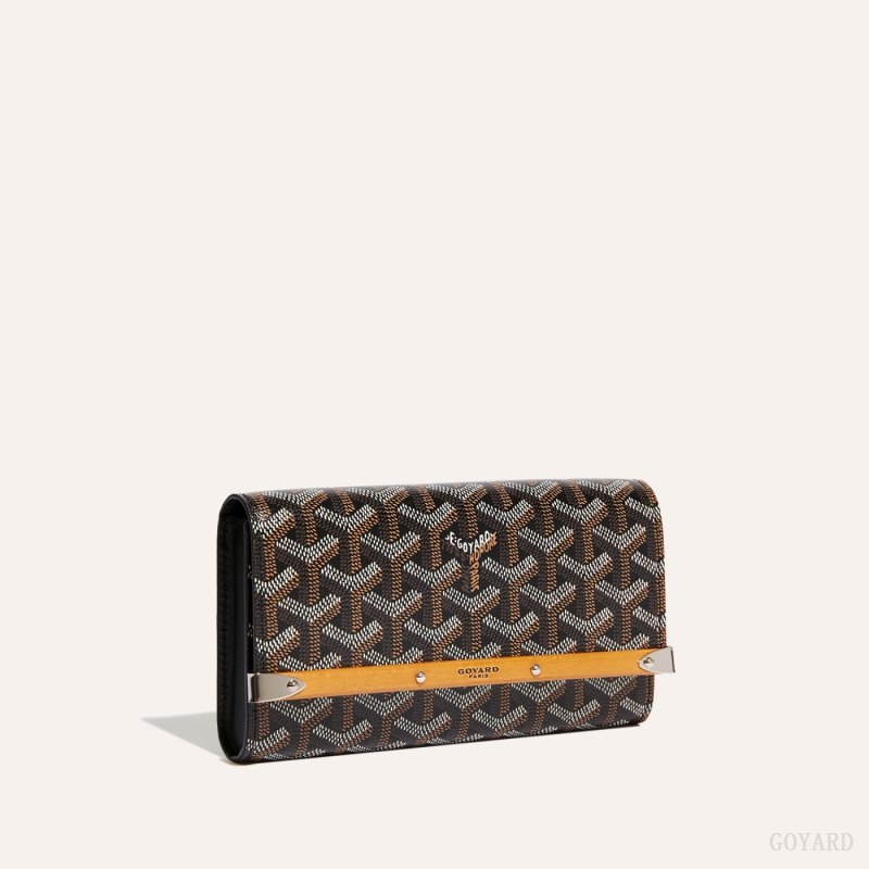Goyard Monte-Carlo Mini Case Etui Veske Svarte | GY-NID7403