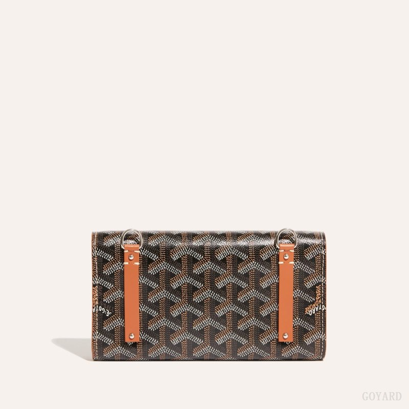 Goyard Monte-Carlo Mini Case Etui Veske Svarte Brune | GY-BJG6933
