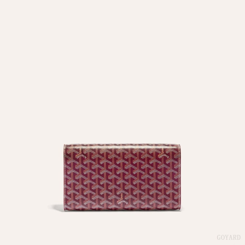 Goyard Monte-Carlo PM Clutch Vesker Burgunder | GY-MMU5733