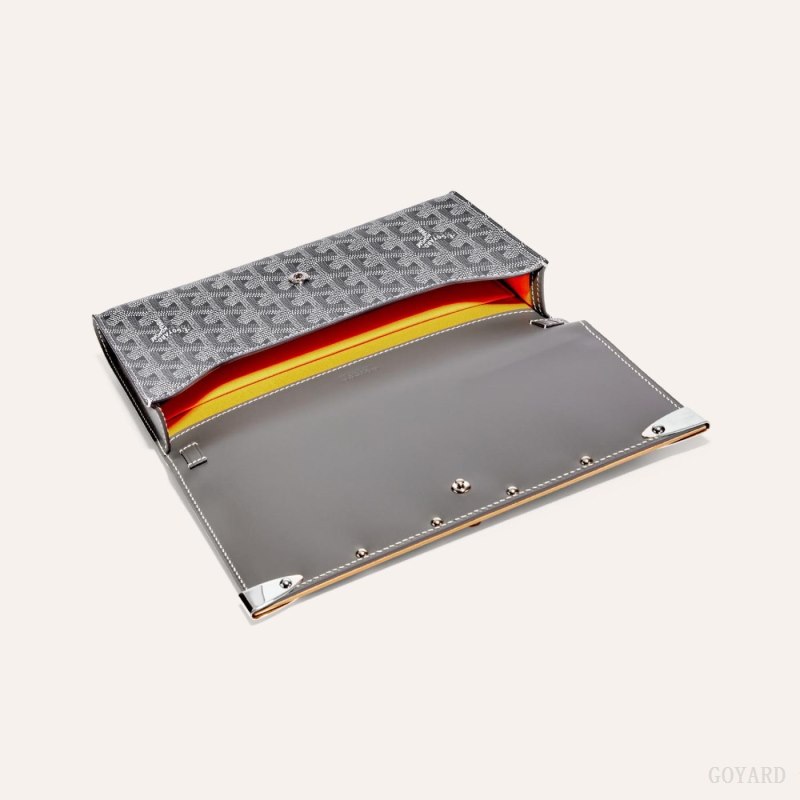 Goyard Monte-Carlo PM Clutch Vesker Grå | GY-OSR0106