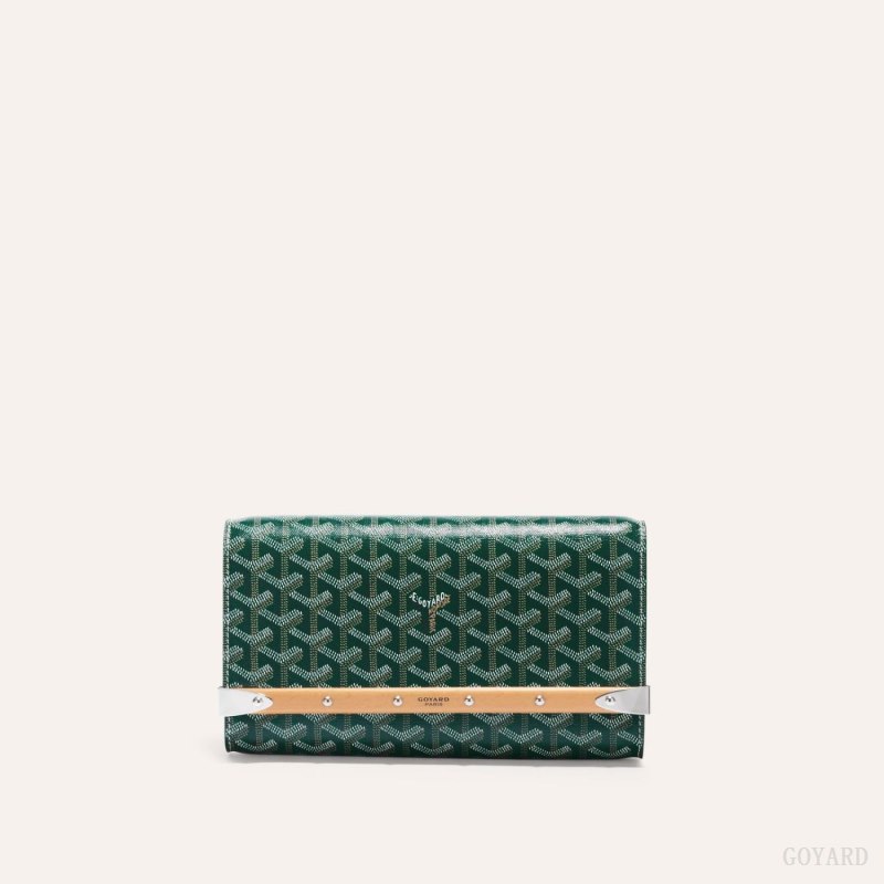Goyard Monte-Carlo PM Clutch Vesker Grønn | GY-DSU7289