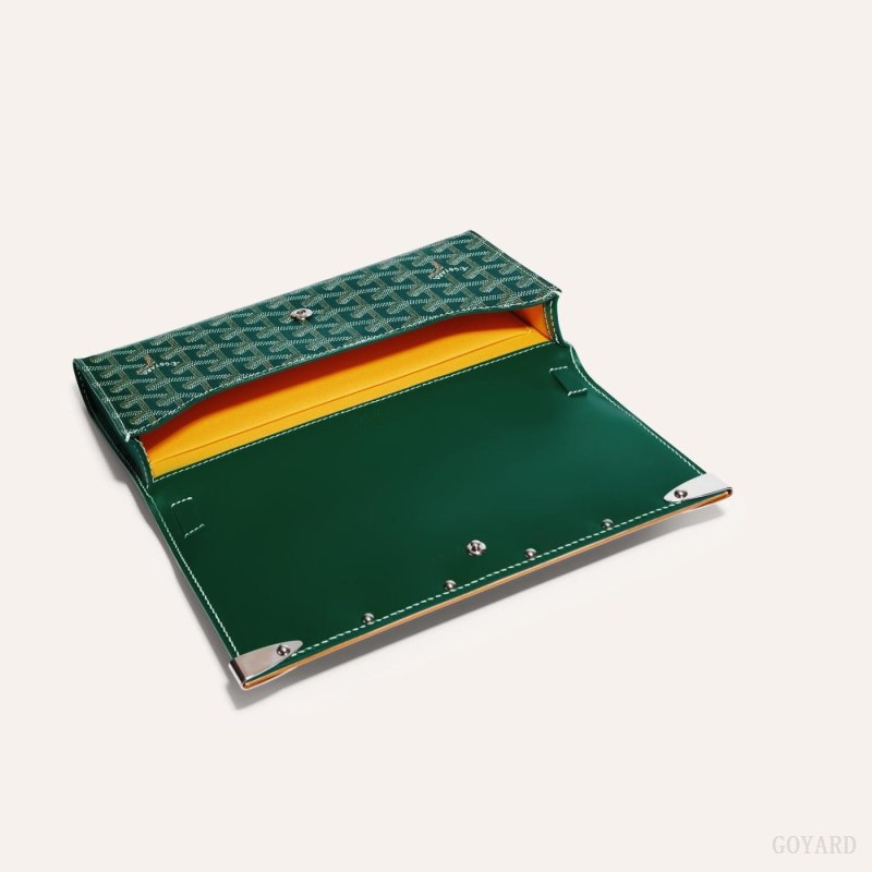 Goyard Monte-Carlo PM Clutch Vesker Grønn | GY-DSU7289