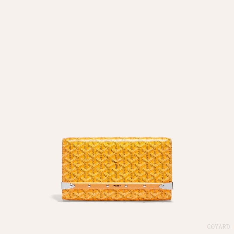 Goyard Monte-Carlo PM Clutch Vesker Gul | GY-XBA0148