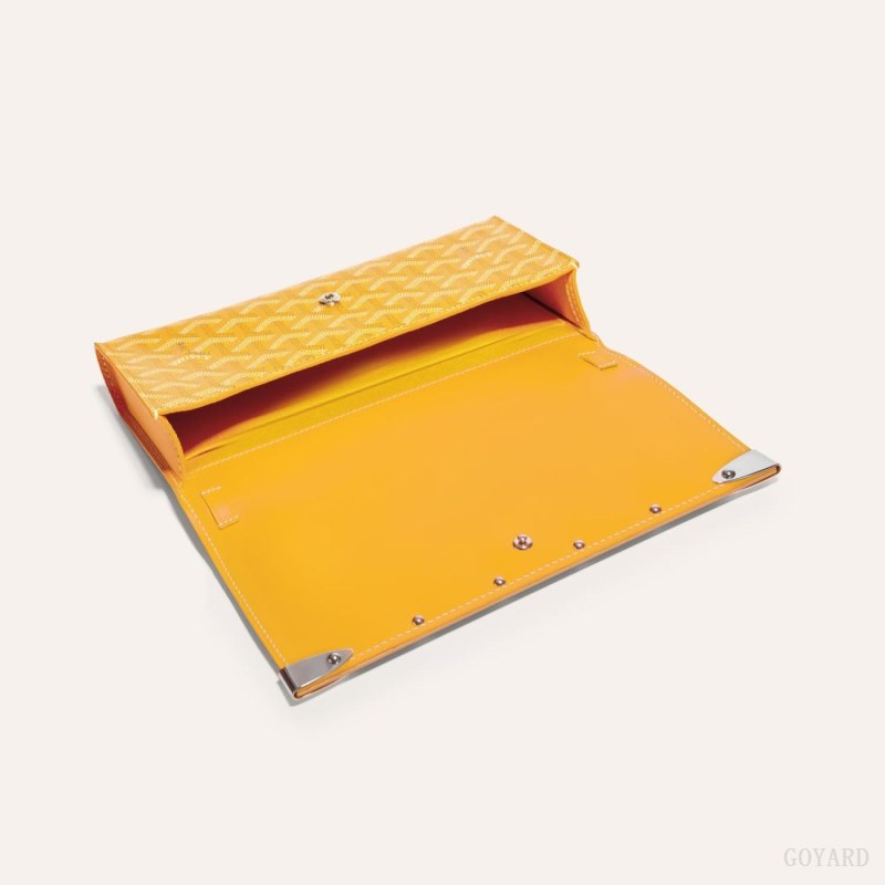 Goyard Monte-Carlo PM Clutch Vesker Gul | GY-XBA0148