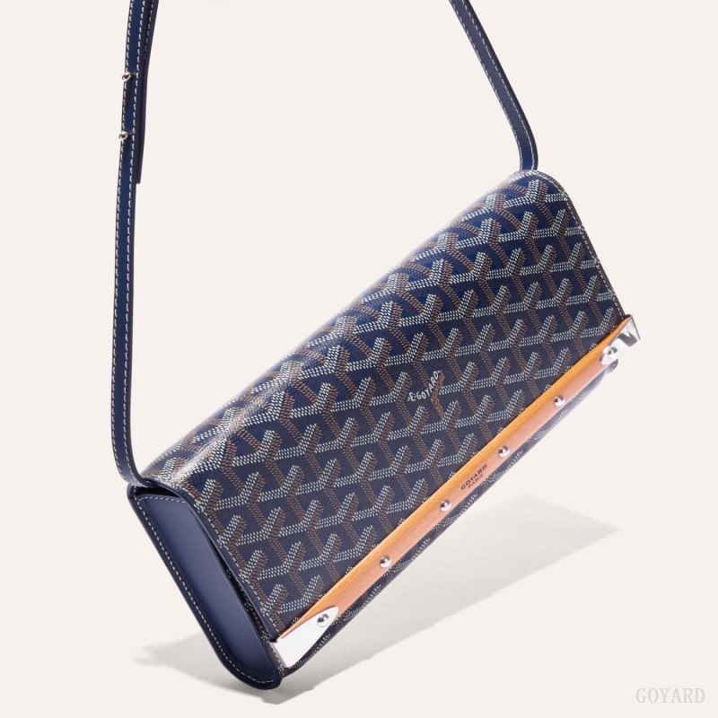 Goyard Monte-Carlo PM Clutch Vesker Marineblå Blå | GY-CSU1441