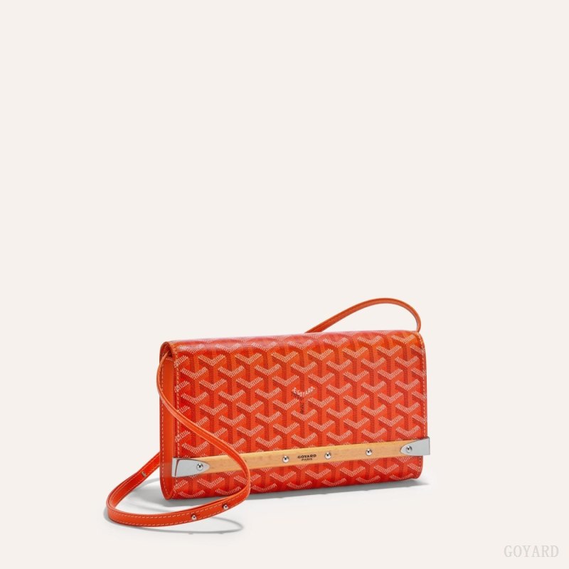 Goyard Monte-Carlo PM Clutch Vesker Oransje | GY-CRH7008