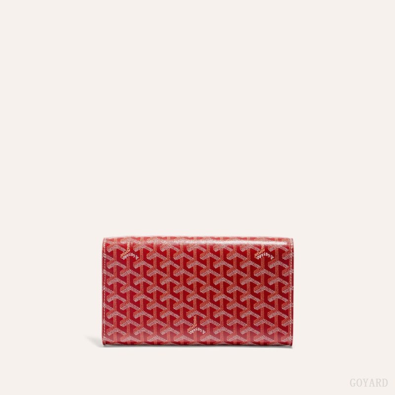 Goyard Monte-Carlo PM Clutch Vesker Rød | GY-EWR8441