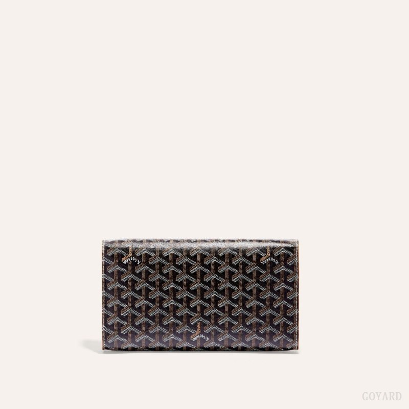 Goyard Monte-Carlo PM Clutch Vesker Svarte | GY-NGP6736