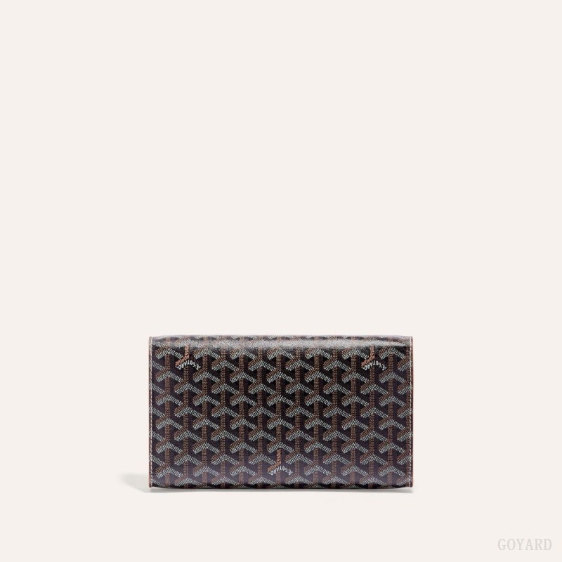 Goyard Monte-Carlo PM Clutch Vesker Svarte Brune | GY-BMY4307