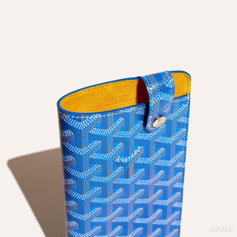 Goyard Montmartre GM Case Etui Veske Blå | GY-AVI6826