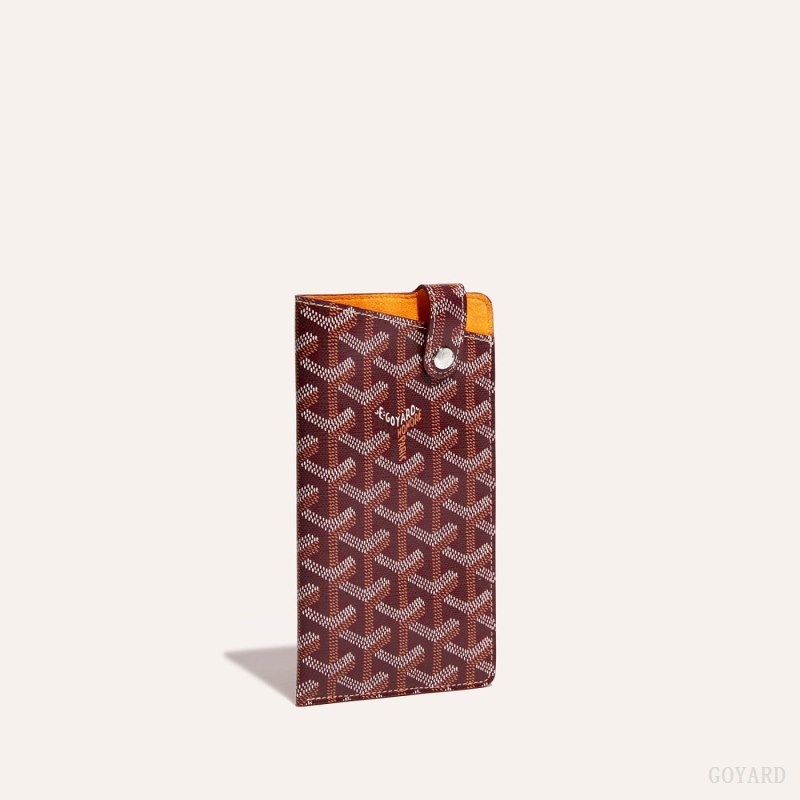 Goyard Montmartre GM Case Etui Veske Burgunder | GY-HKT3475