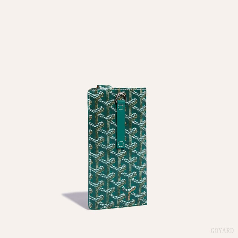 Goyard Montmartre GM Case Etui Veske Grønn | GY-PJL5424