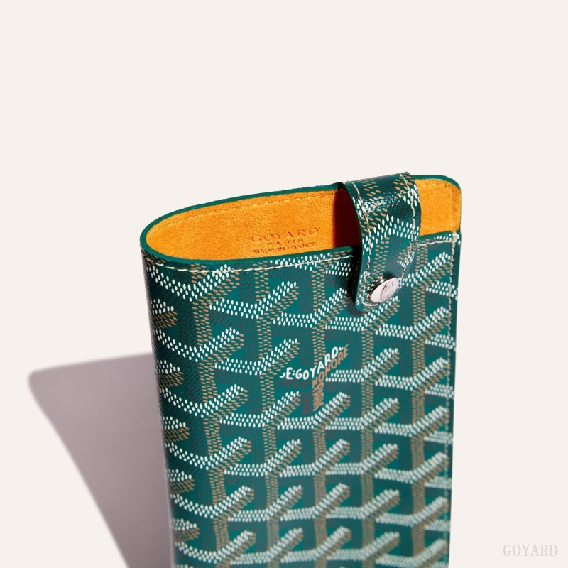 Goyard Montmartre GM Case Etui Veske Grønn | GY-PJL5424