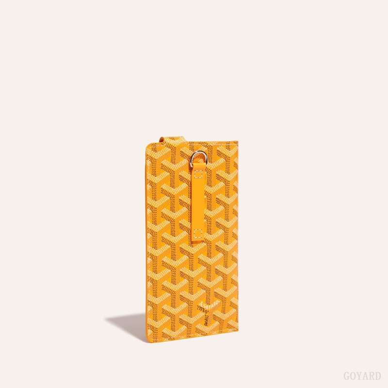 Goyard Montmartre GM Case Etui Veske Gul | GY-HSE9649