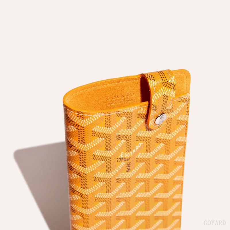 Goyard Montmartre GM Case Etui Veske Gul | GY-HSE9649