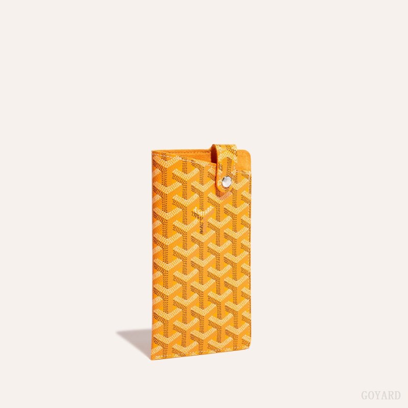 Goyard Montmartre GM Case Etui Veske Gul | GY-HSE9649