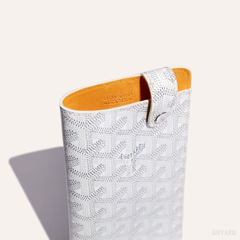 Goyard Montmartre GM Case Etui Veske Hvite | GY-HUX6413