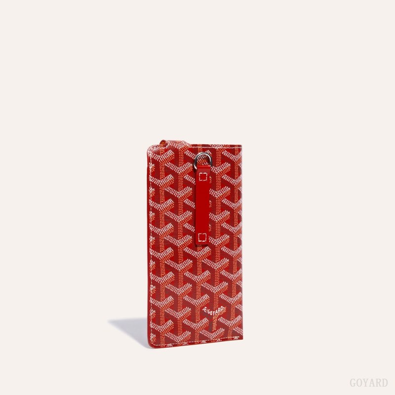 Goyard Montmartre GM Case Etui Veske Rød | GY-POL8723