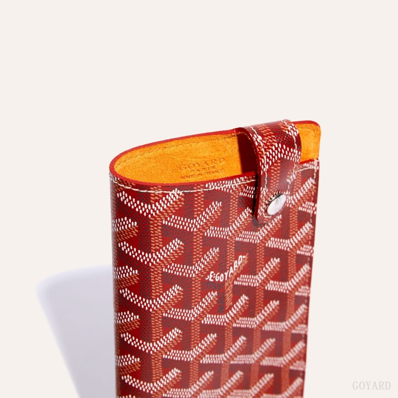 Goyard Montmartre GM Case Etui Veske Rød | GY-POL8723
