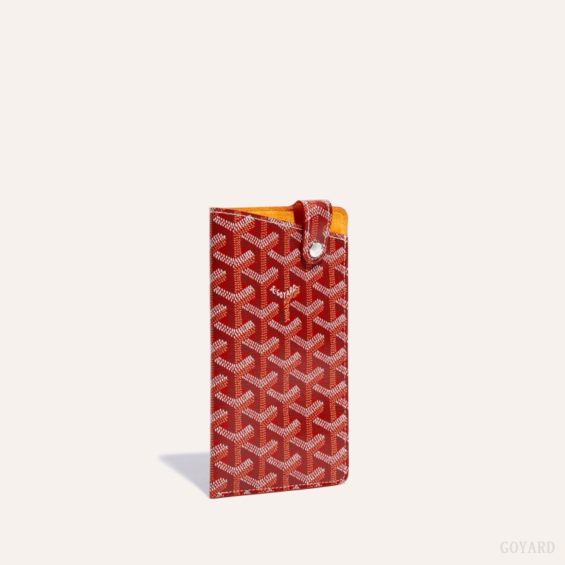 Goyard Montmartre GM Case Etui Veske Rød | GY-POL8723