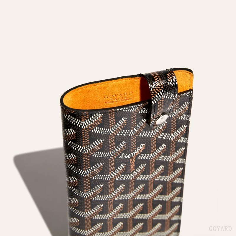 Goyard Montmartre GM Case Etui Veske Svarte | GY-DPE3226