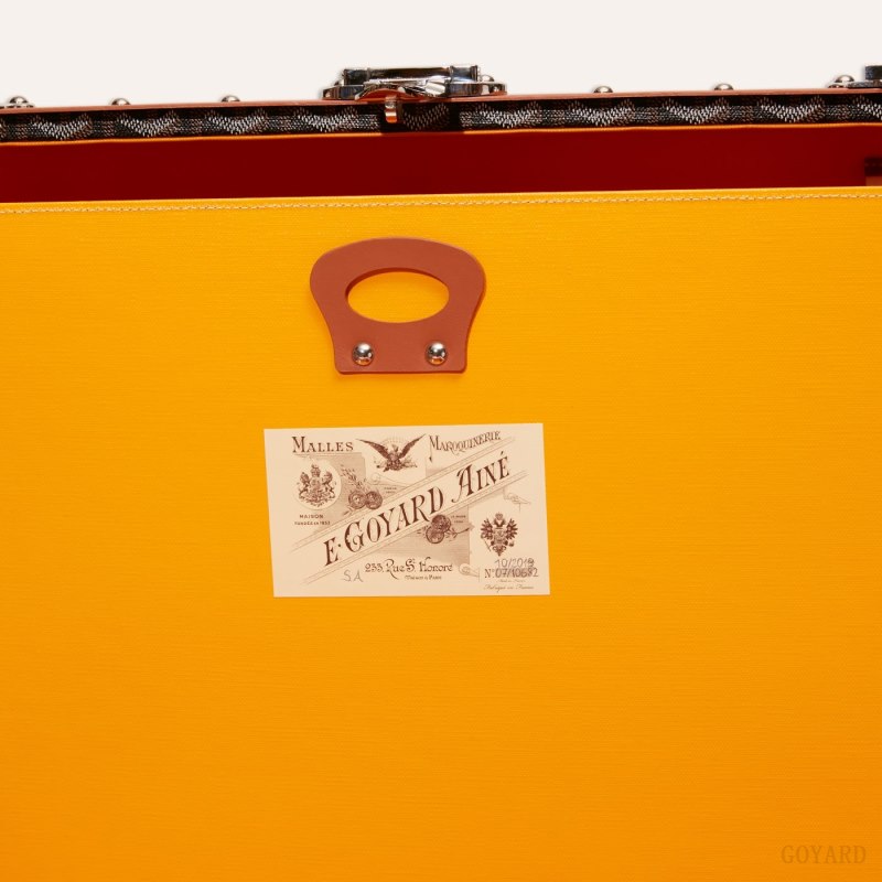 Goyard NICHE TRUNK Koffert Svarte Brune | GY-SDY7775