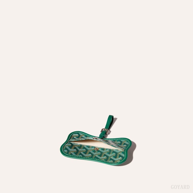 Goyard Os Grey Dog pocket Vesketilbehør Grønn | GY-CRY5862