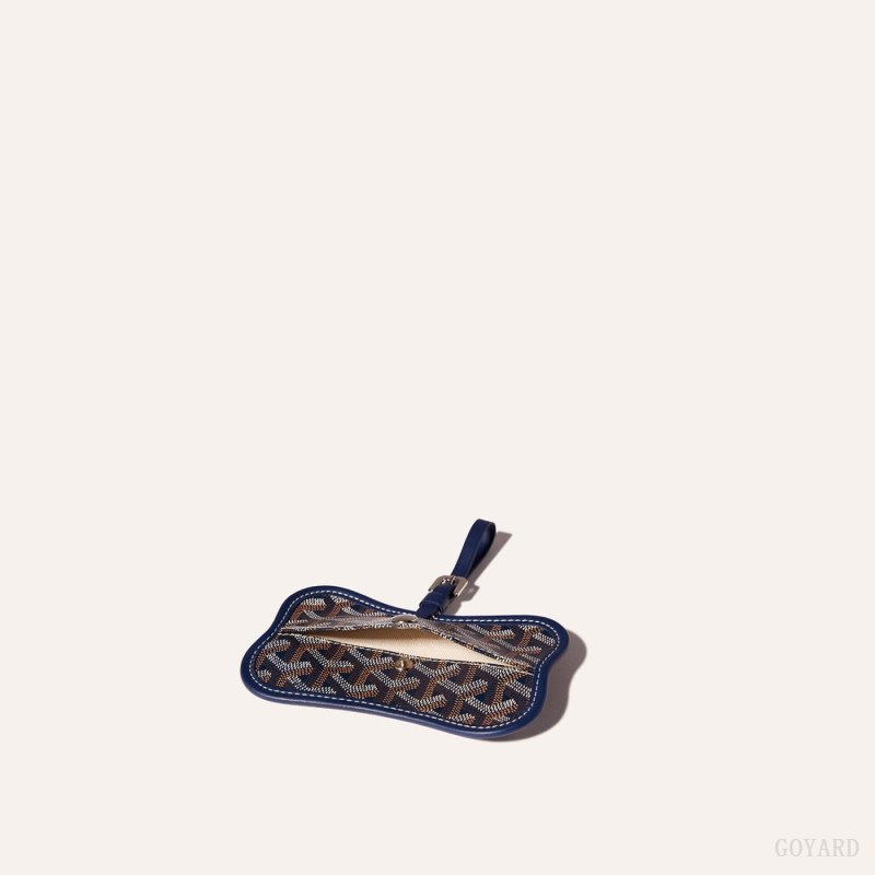 Goyard Os Grey Dog pocket Vesketilbehør Marineblå Blå | GY-OML6165