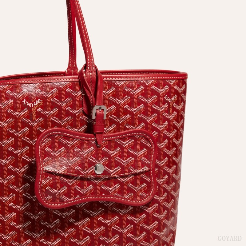 Goyard Os Grey Dog pocket Vesketilbehør Rød | GY-HGV5454