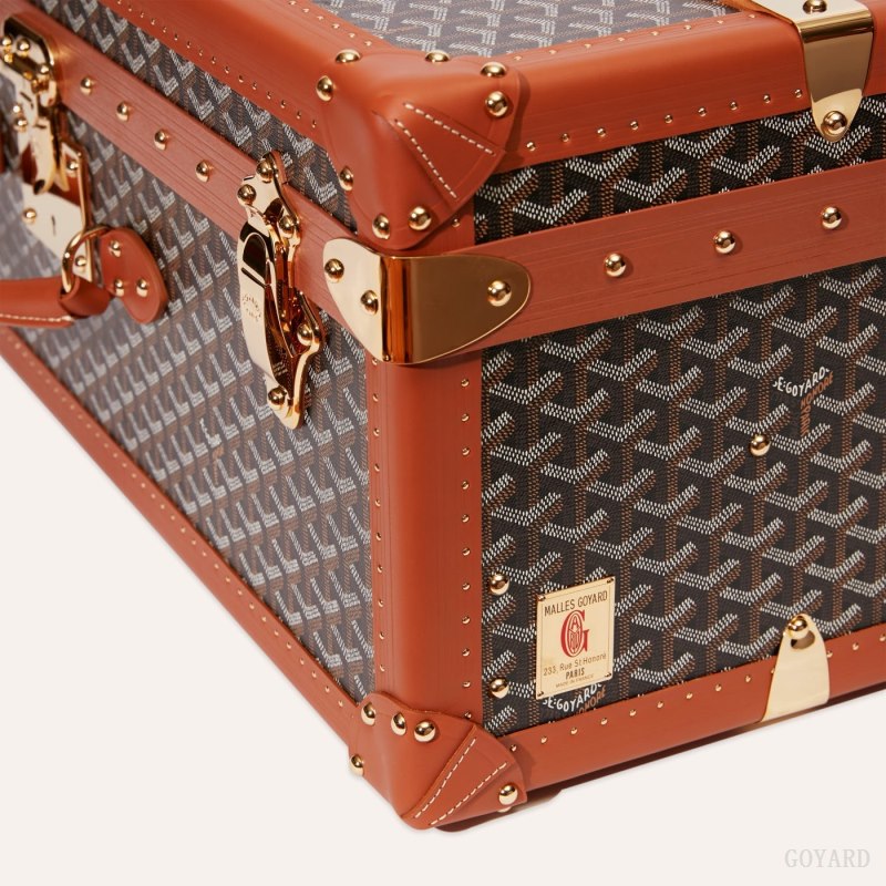 Goyard PALACE 70 SUITCASE Koffert Svarte Brune | GY-XIJ5038