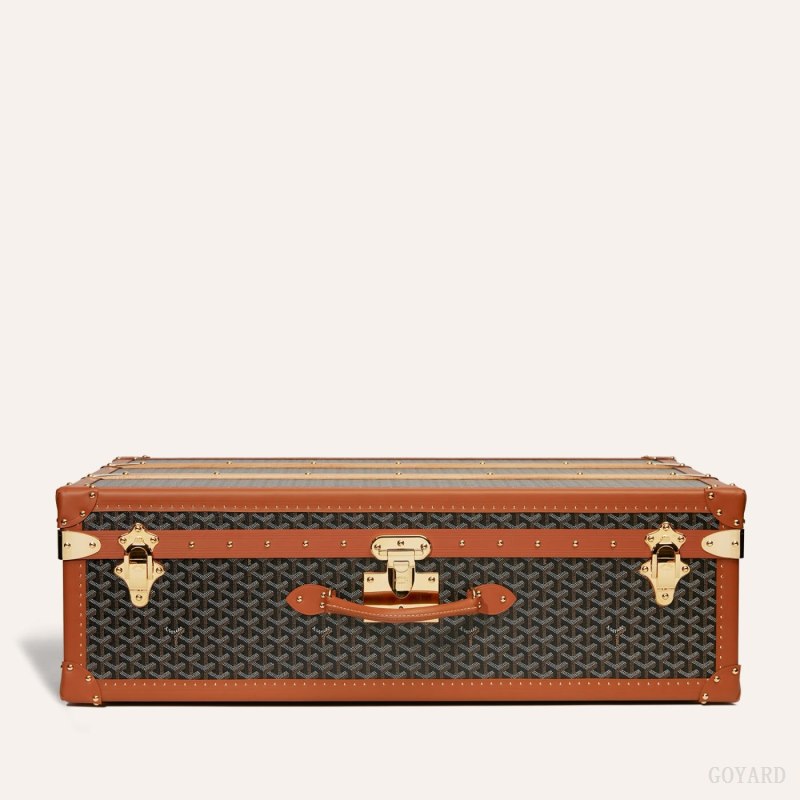 Goyard PALACE 80 SUITCASE Koffert Svarte Brune | GY-HKH5142
