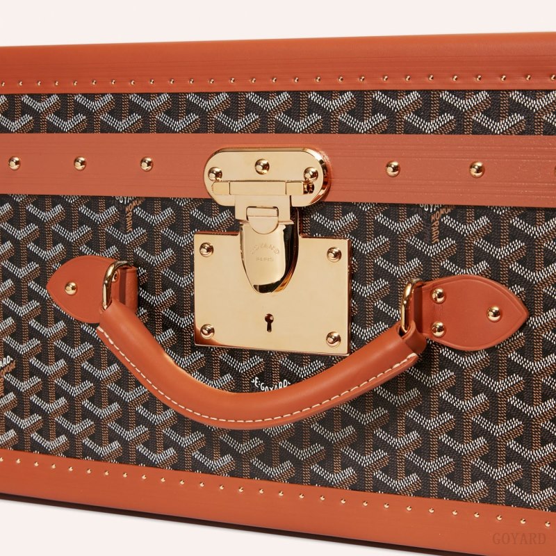 Goyard PALACE 80 SUITCASE Koffert Svarte Brune | GY-HKH5142