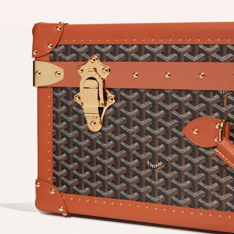 Goyard PALACE 80 SUITCASE Koffert Svarte Brune | GY-HKH5142