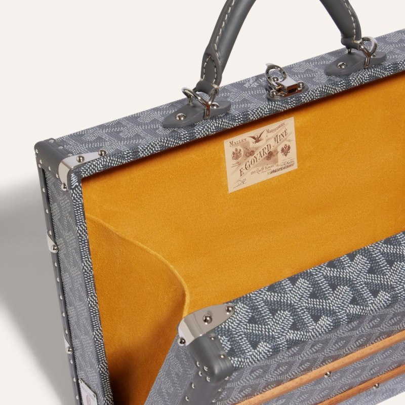 Goyard PALACE MM TRUNK BAG Håndveske Grå | GY-TIO6755