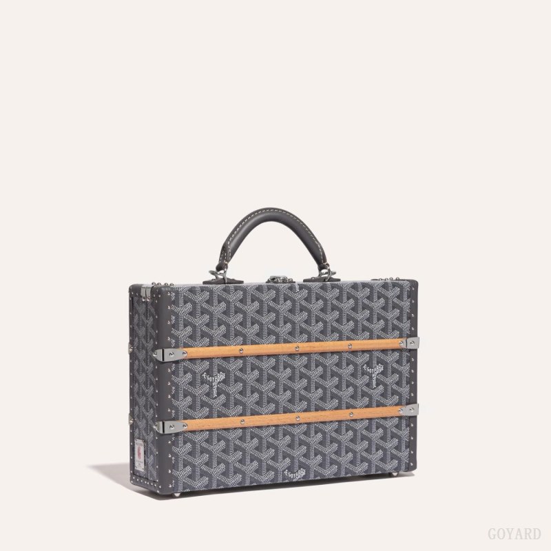 Goyard PALACE MM TRUNK BAG Håndveske Grå | GY-TIO6755